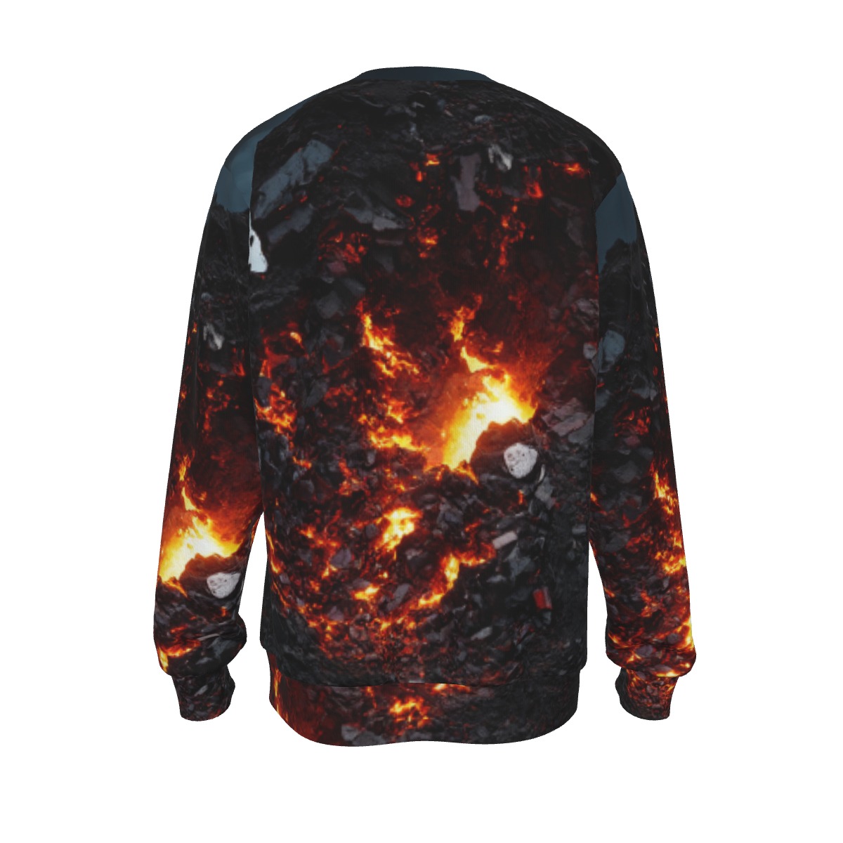 Natural Disaster Style Sweater: Earthquake Rupture Splitting The Ground